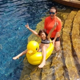 Travelling nanny