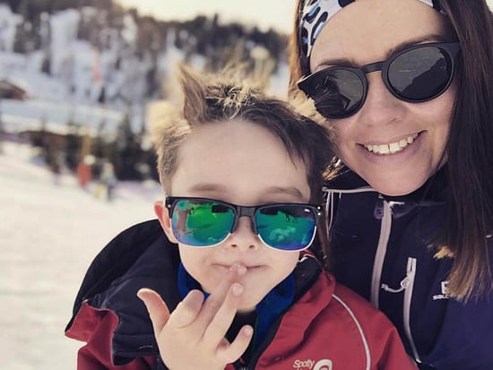 Ski nanny in France